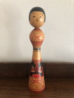 画像1: 中古こけし ／奥瀬鉄則