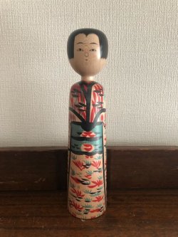 画像1: 中古こけし ／三春文雄
