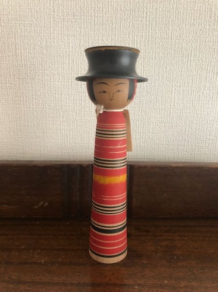 画像1: 中古こけし ／野地忠男 (1)